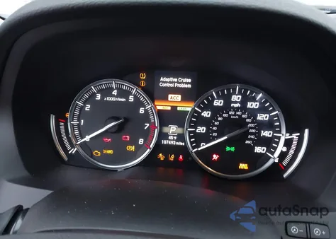 2017 Acura Mdx Advance Package из США, поврежденный, VIN 5FRYD4H81HB012145